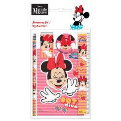 Ensemble de papeterie Disney Minnie Wink 5 pièces