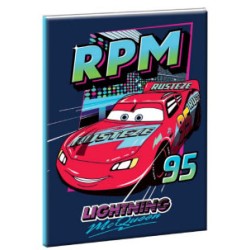 Carnet ligné Disney Cars RPM B/5 40 feuilles