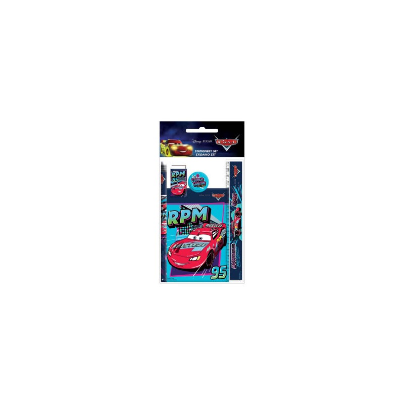 Disney Cars RPM stationery set 5-piece