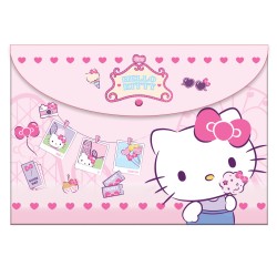 Porte-documents de voyage A/4 Hello Kitty