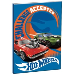 Hot Wheels Race B/5 Lined Notebook, 40 Sheets