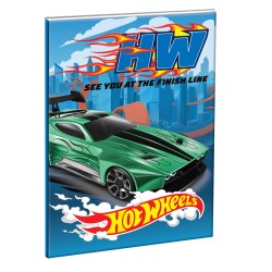 Hot Wheels Race B/5 Lined Notebook 40 Sheets