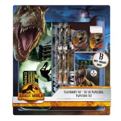 Ensemble de papeterie Jurassic World Dominion (13 pièces)