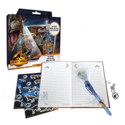 Jurassic World journal + magic pen set