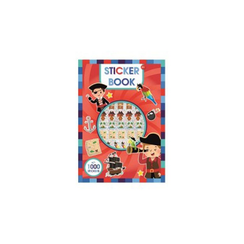 Pirate A4 Sticker Album with 1000 pcs