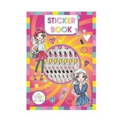 Colour Girls' A4 Sticker Album with 1000 Stickers