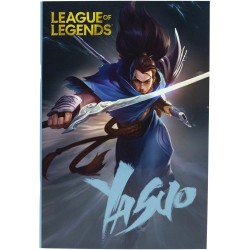 Cahier ligné League of Legends Yasuo B/5, 40 pages