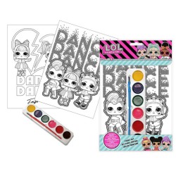 LOL Surprise coloring paint set