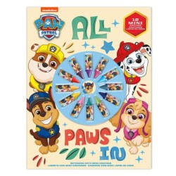 Paw Patrol Future Leader notebook + mini crayon set