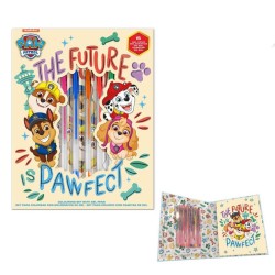 Paw Patrol Future Leader notebook + gel pen set