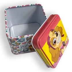 Paw Patrol Girls mini metal box 7.5 cm