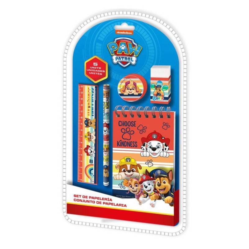 Paw Patrol Stationery set (5-piece)