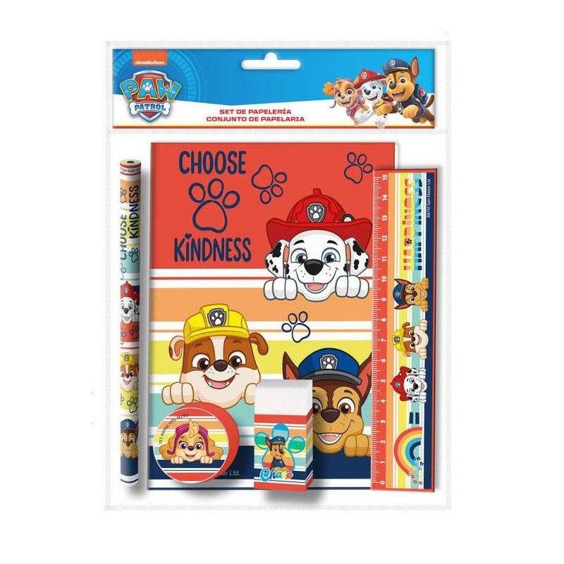 Paw Patrol stationery set (5 pcs)