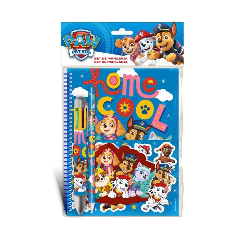 Paw Patrol stationery set (6 pcs)