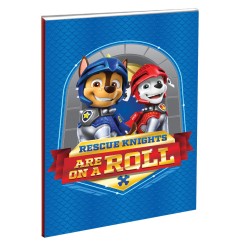 Paw Patrol Knights B/5 lined notebook, 40 sheets