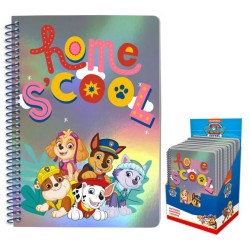 Carnet métallique A5 Paw Patrol