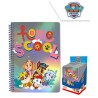 Paw Patrol metallic notebook A5