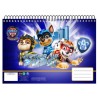 Paw Patrol Power Up A/4 spiral sketchbook, 30 sheets