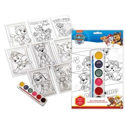 Peinture à colorier Paw Patrol avec coffret