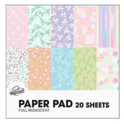 Colour Pastel Frosted Paper Sheet 15x15 cm