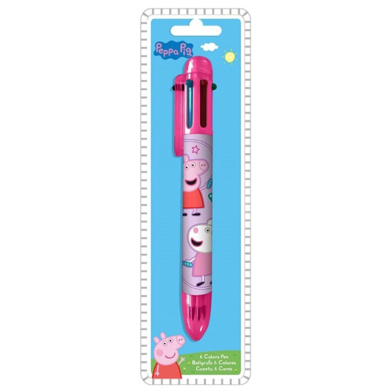 Peppa Pig Jump Rope 6 Color Pen