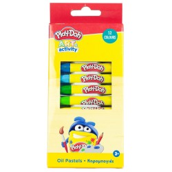 Play-Doh Art 12-color oil pastel crayon