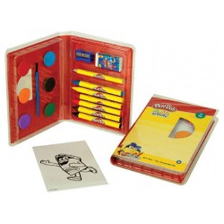 Play-Doh Art creative set, 24-piece drawing set