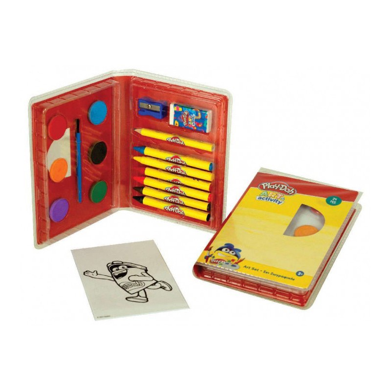 Coffret créatif Play-Doh Art, coffret de dessin 24 pièces