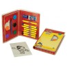 Coffret créatif Play-Doh Art, coffret de dessin 24 pièces