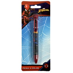 Stylo 6 couleurs Spiderman