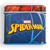 Mini boîte en métal Spiderman bleu 7,5 cm