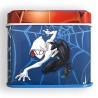 Mini boîte en métal Spiderman bleu 7,5 cm