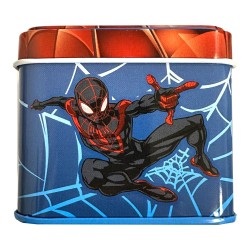 Spiderman Blue mini metal box 7.5 cm