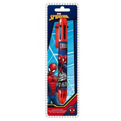 Stylo mural Spiderman 6 couleurs