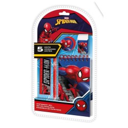 Spiderman Wall stationery set 5-piece