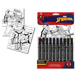 Livre de coloriage numéroté Spiderman