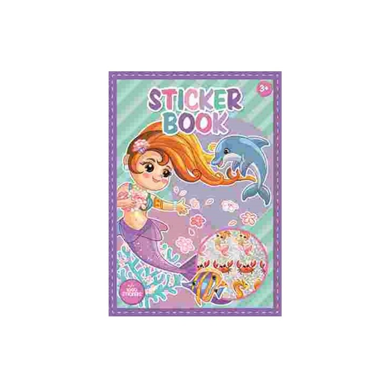 Mermaid A4 Sticker Album 1000 pcs