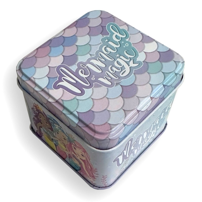 Mermaid Magic mini metal box 7.5 cm