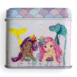 Mermaid Magic mini metal box 7.5 cm