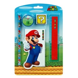 Super Mario Frenzy Stationery Set (5 pieces)