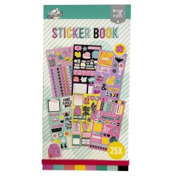 Colour Cool sticker album with foil 25 sheets