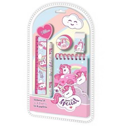 Unicorn Special stationery set 5 pieces