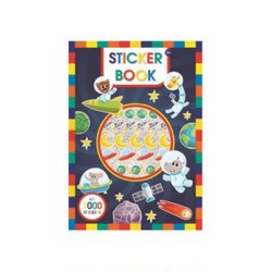 Space A4 sticker album with 1000 pieces