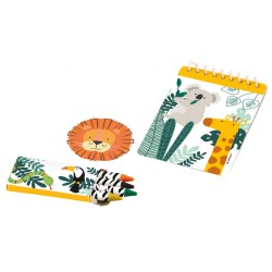 Animals Get Wild Wild Stationery Set (24 pieces)