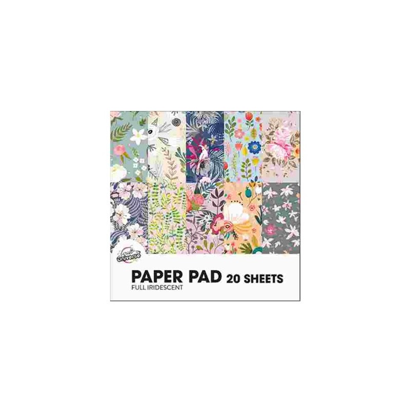 Flower mat opal paper sheet 15x15 cm