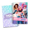 Cahier ligné A5 WOW Generation Girls avec autocollants