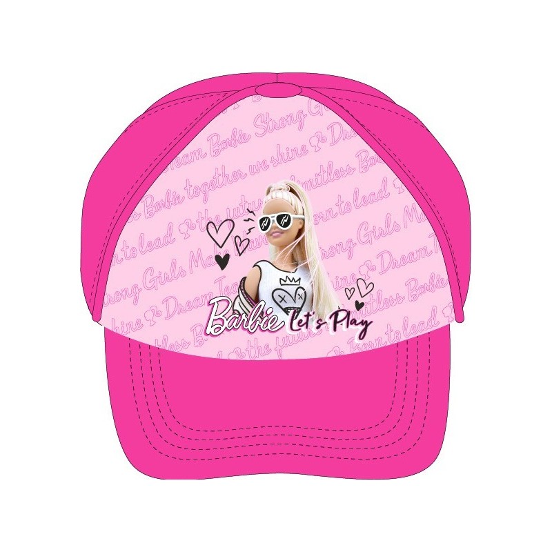 Casquette de baseball pour enfants Barbie Party 52-54 cm