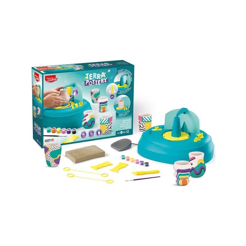 Roue de poterie créative pour enfants
