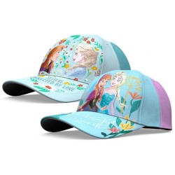 Casquette de baseball pour enfants Disney Frozen Flowers 52-54 cm