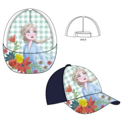 Casquette de baseball pour enfants Disney Frozen Flowers 52-54 cm